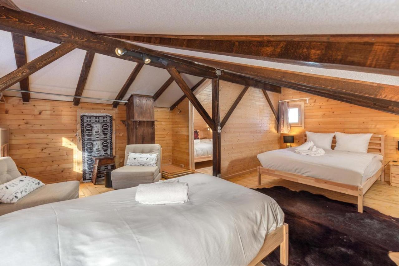 Chalet Noisette Authentic Swiss Chalet Perfect For Families La Tzoumaz Eksteriør bilde