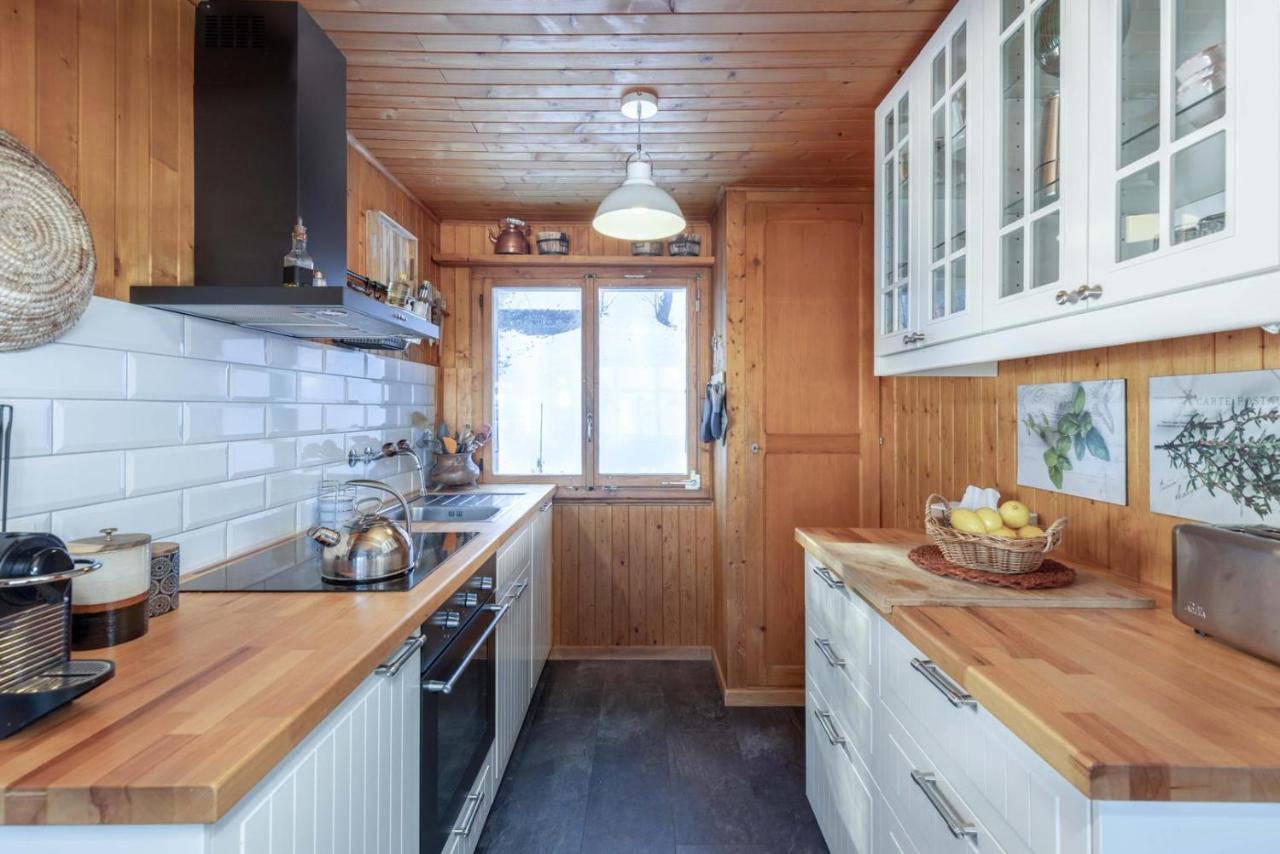 Chalet Noisette Authentic Swiss Chalet Perfect For Families La Tzoumaz Eksteriør bilde