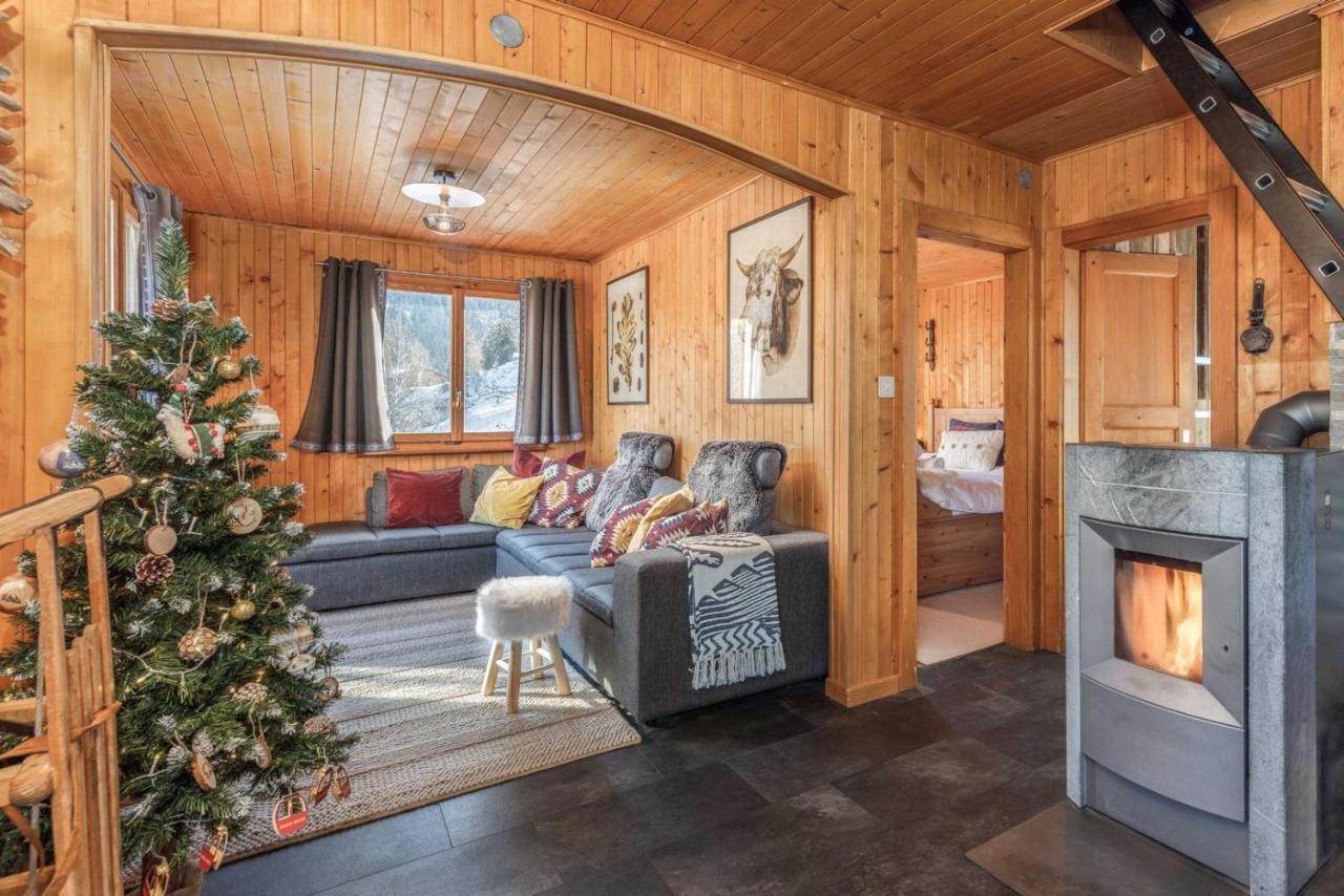 Chalet Noisette Authentic Swiss Chalet Perfect For Families La Tzoumaz Eksteriør bilde