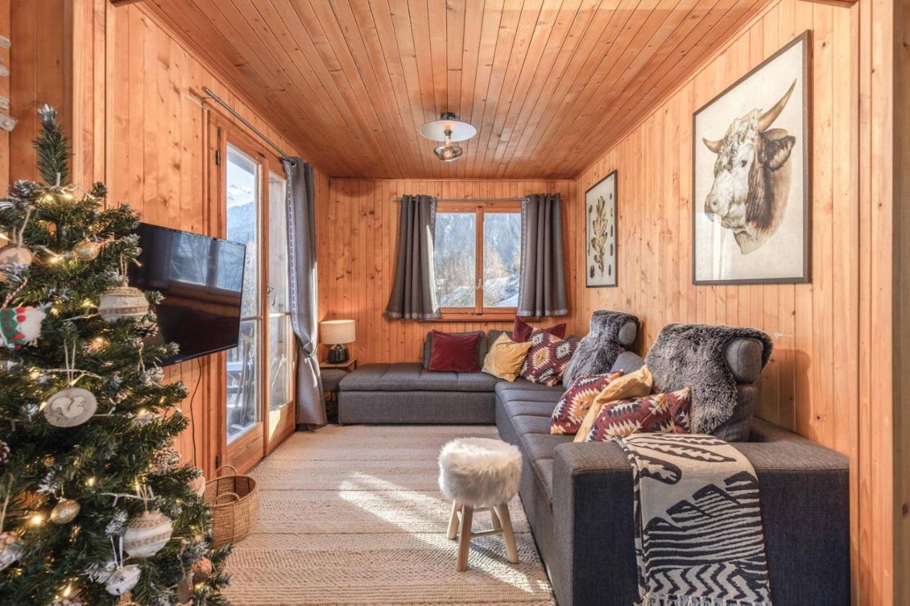 Chalet Noisette Authentic Swiss Chalet Perfect For Families La Tzoumaz Eksteriør bilde
