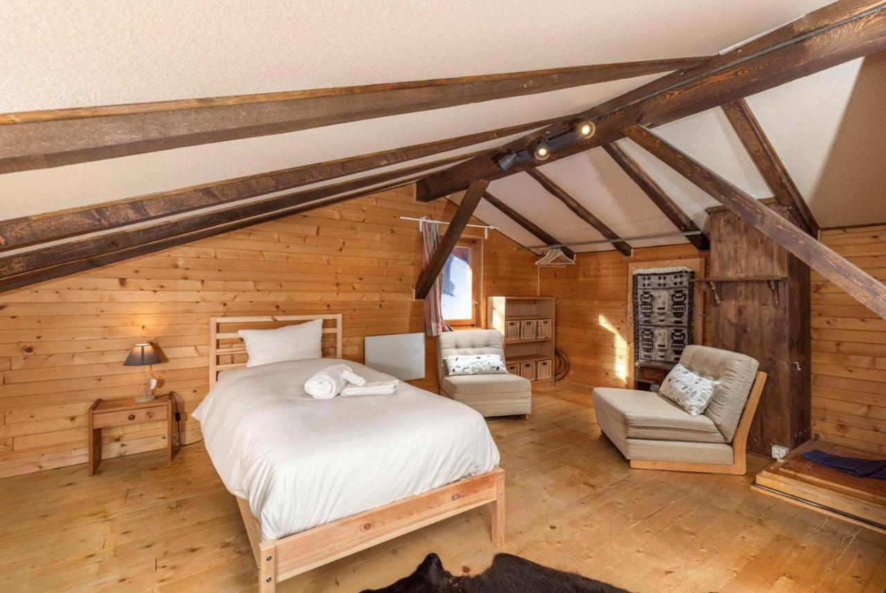 Chalet Noisette Authentic Swiss Chalet Perfect For Families La Tzoumaz Eksteriør bilde